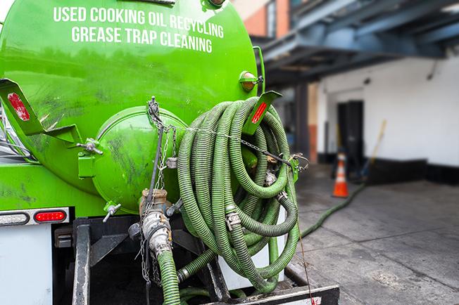 Grease Trap Cleaning of South Boston office